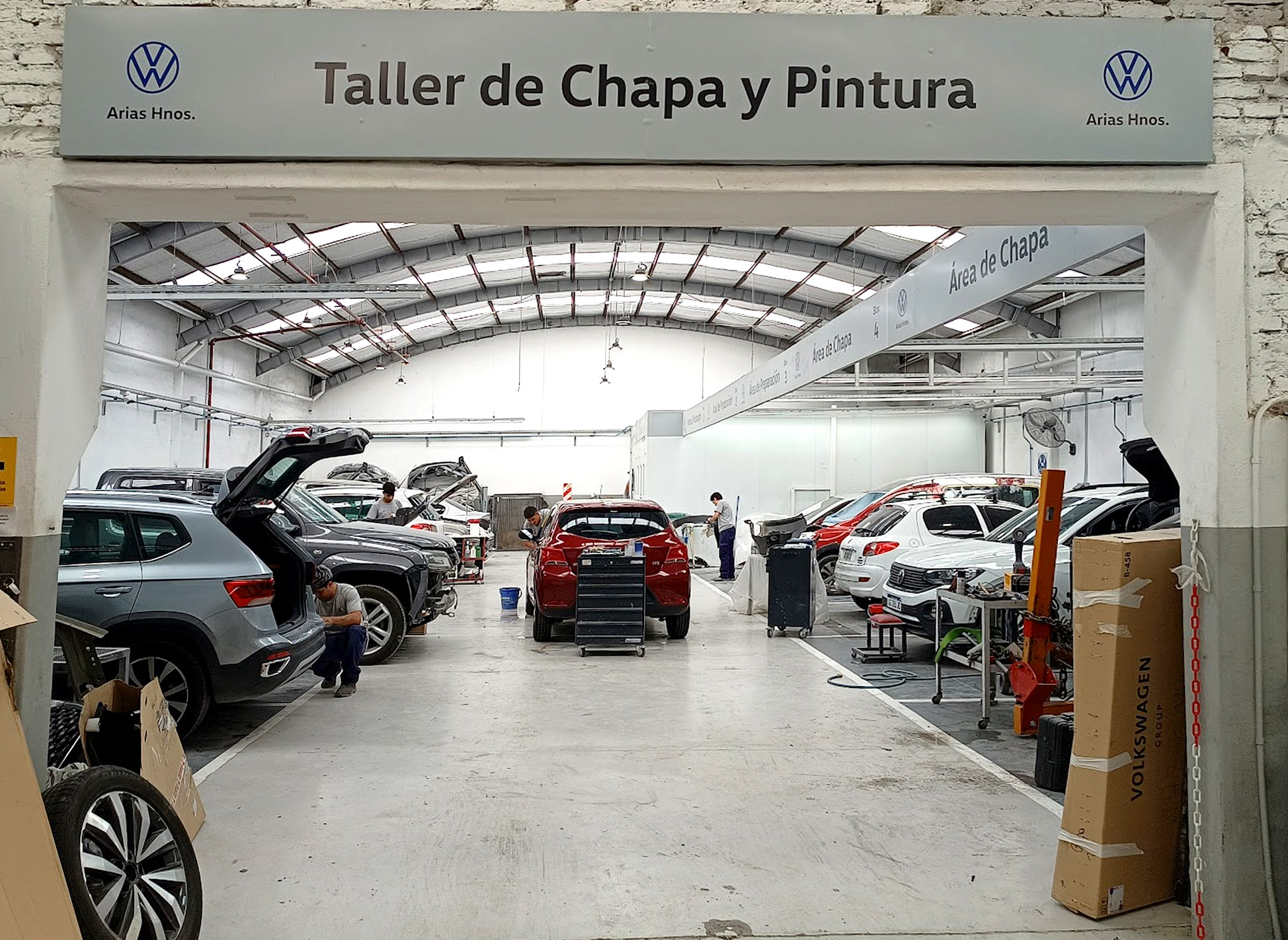 Reparación de chapa Volkswagen