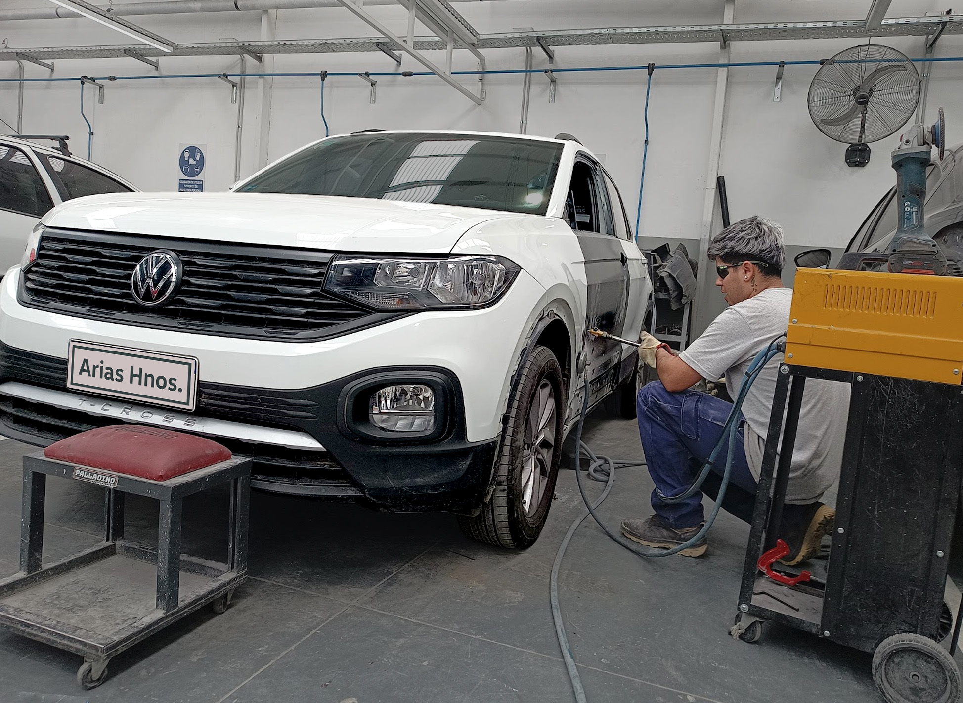 Acabado de pintura profesional Volkswagen