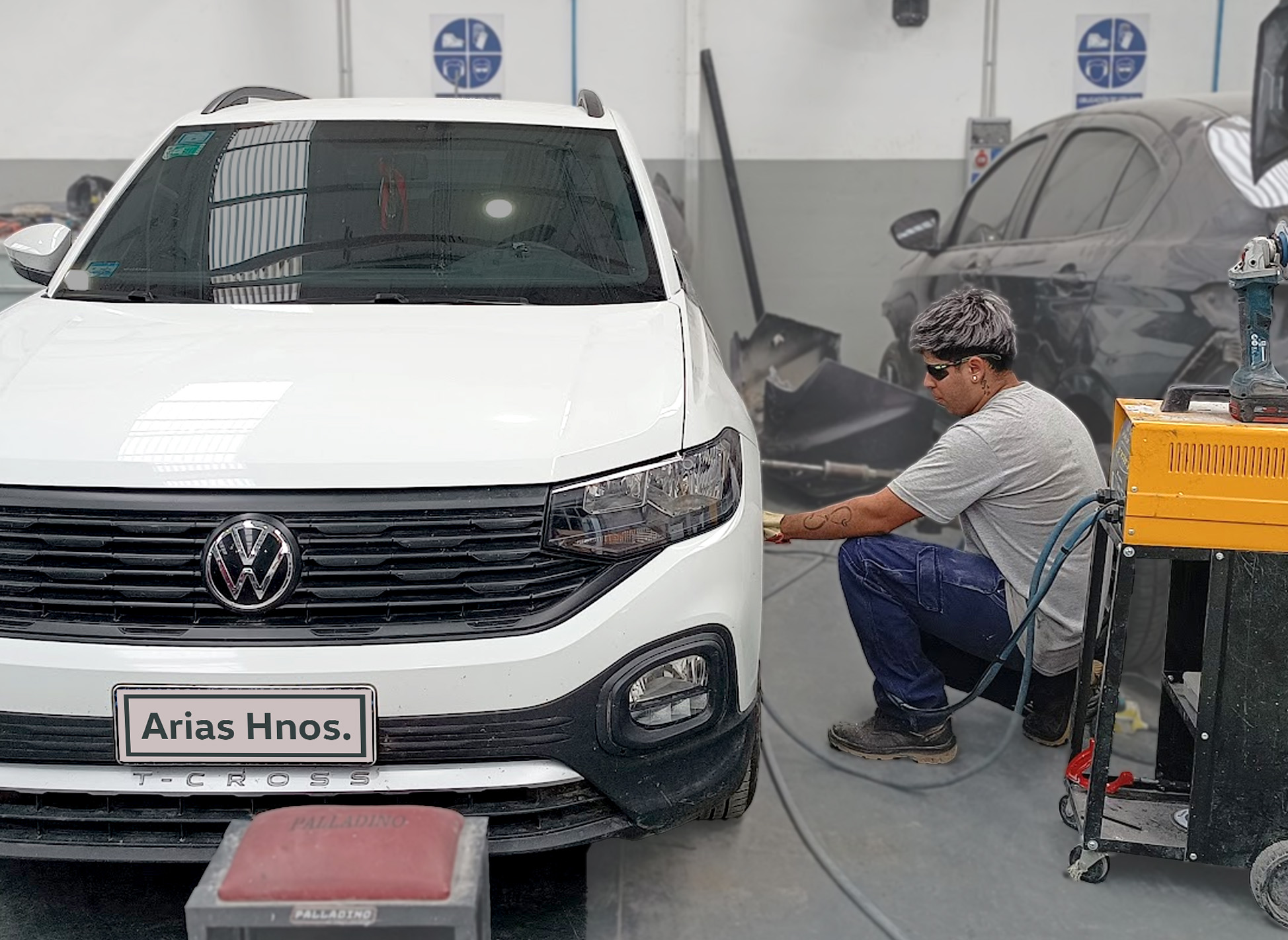 Restauración de carrocería Volkswagen Bahía Blanca